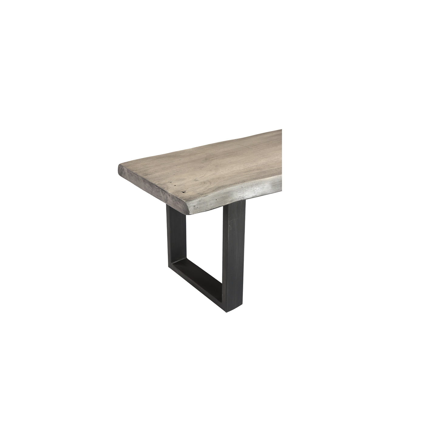 Elements Live-Edge Dining Bench—Small