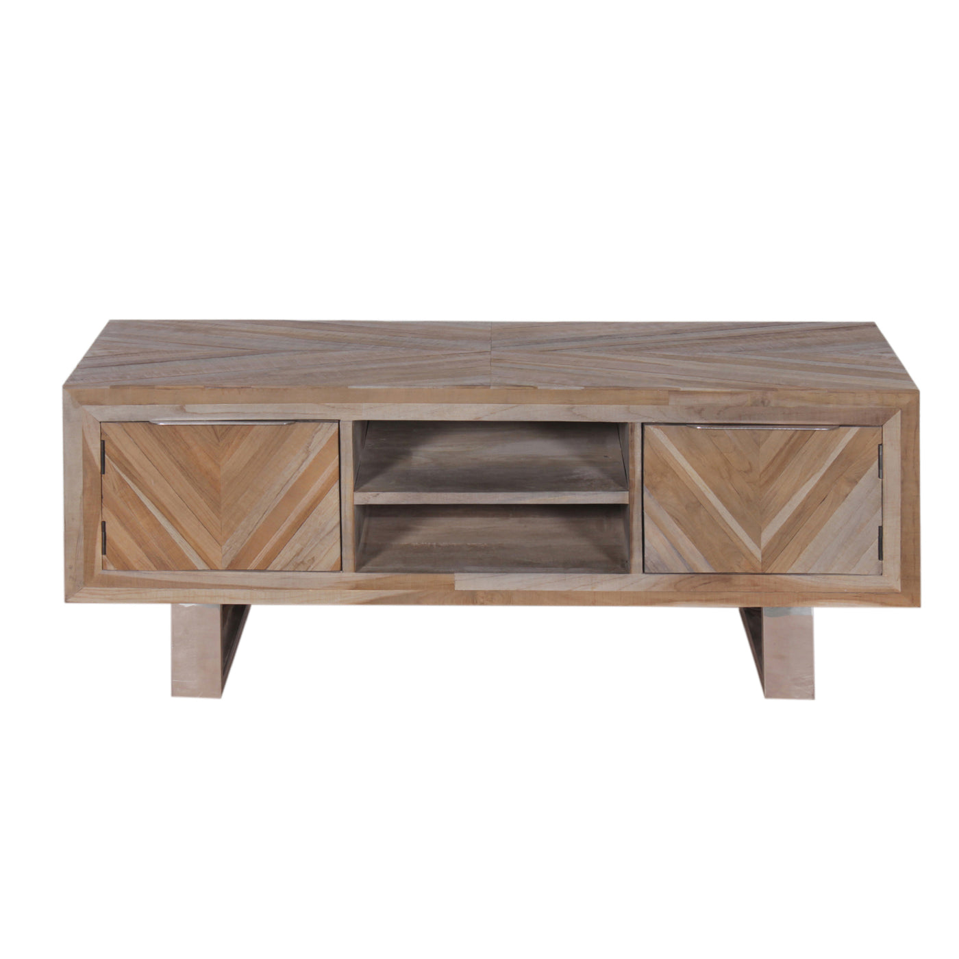 Matrix Home Media Unit in Natural Finish