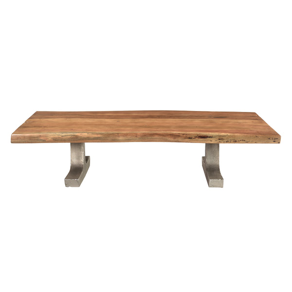 Earth Wood Coffee Table in Natural Finish