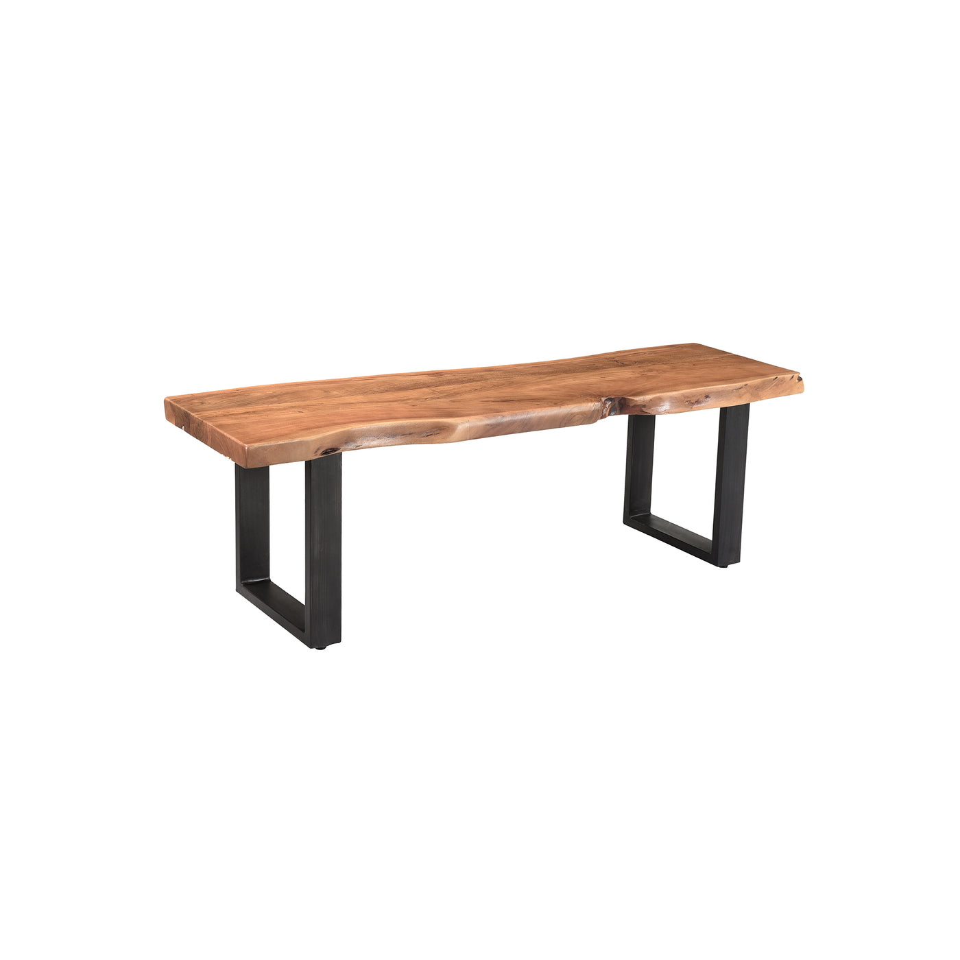 Elements Live-Edge Dining Bench—Small