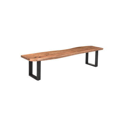 Elements Live-Edge Dining Bench—Large