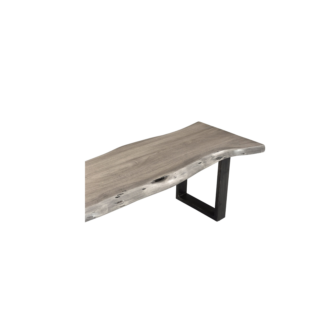 Elements Live-Edge Dining Bench—Large