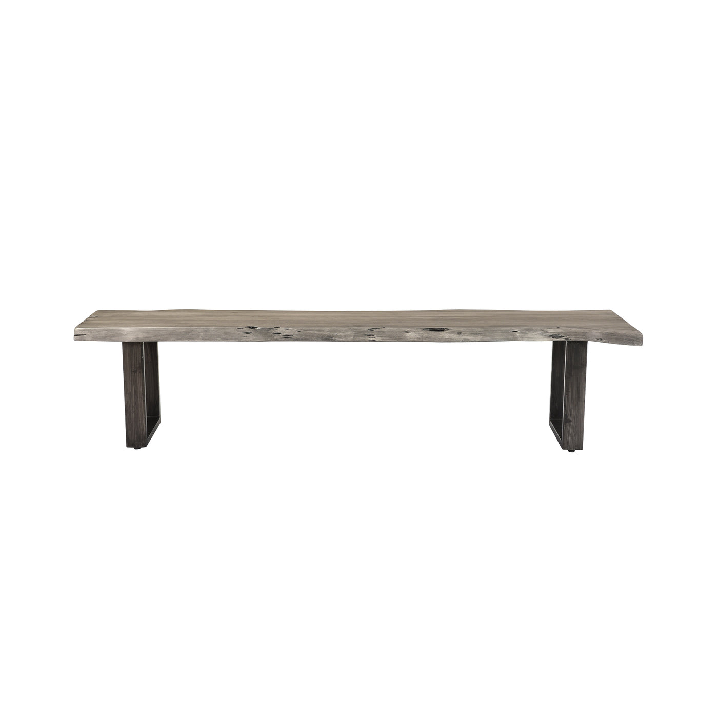 Elements Live-Edge Dining Bench—Large