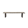 Elements Live-Edge Dining Bench—Large