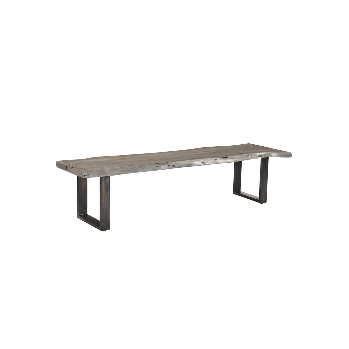 Elements Live-Edge Dining Bench—Large