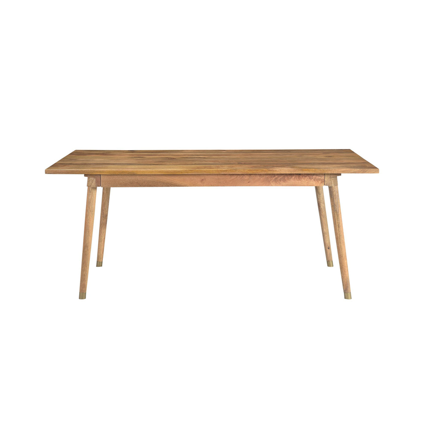 Clio 8-Seat Dining Table in Light Honey Finish