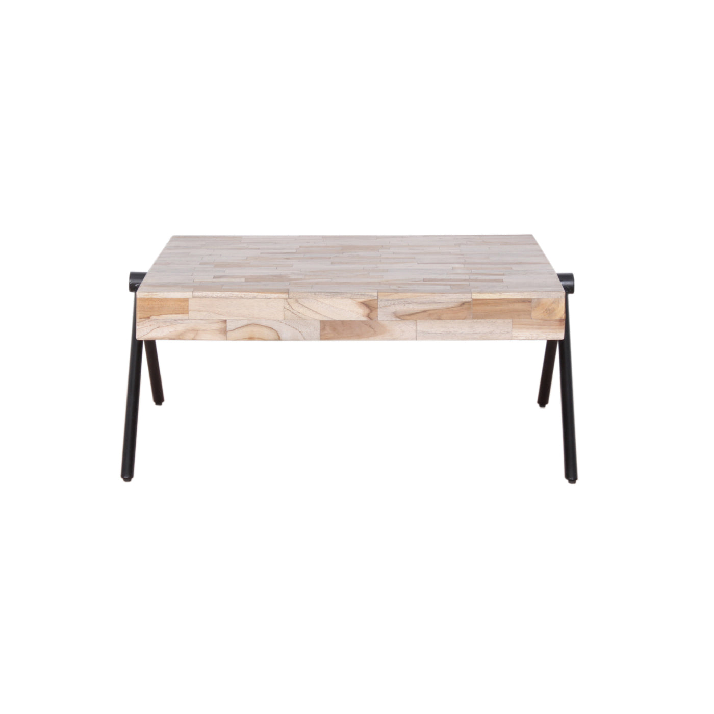 Taula Wood Coffee Table in Natural Finish—Large