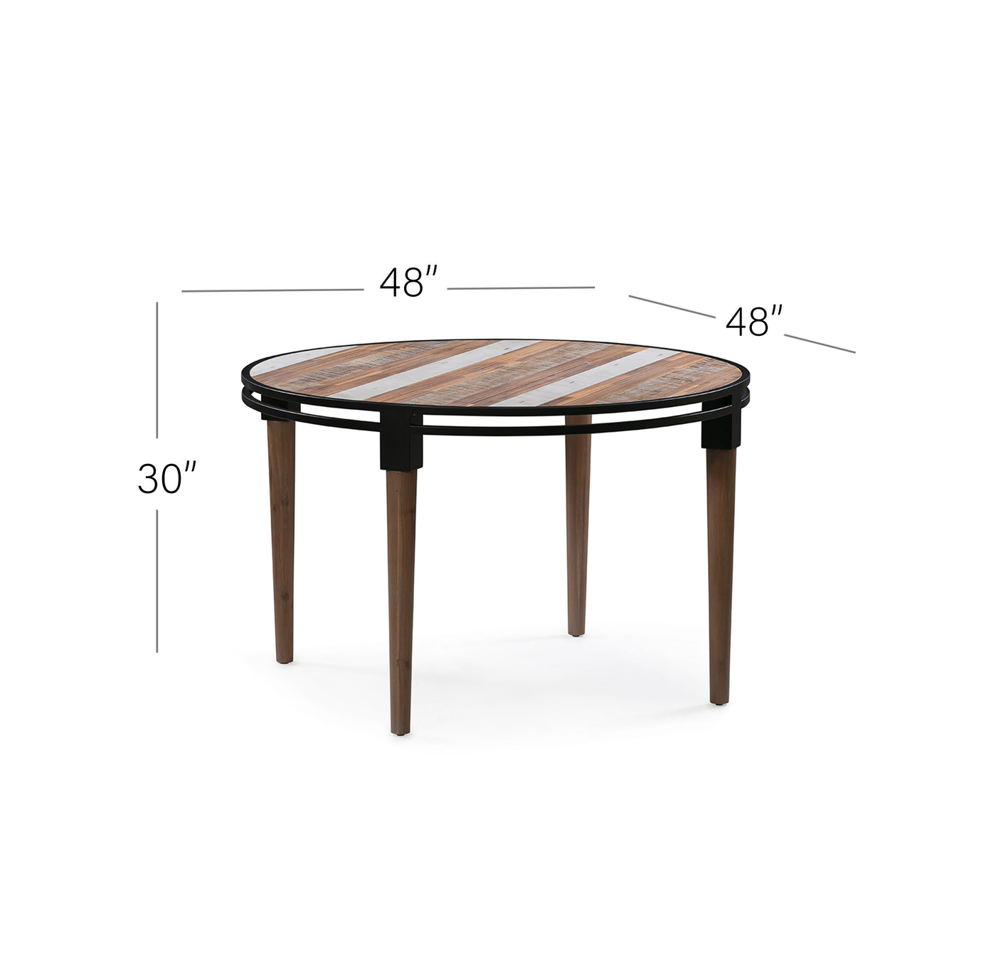 Medley 4-Seat Round Dining Table