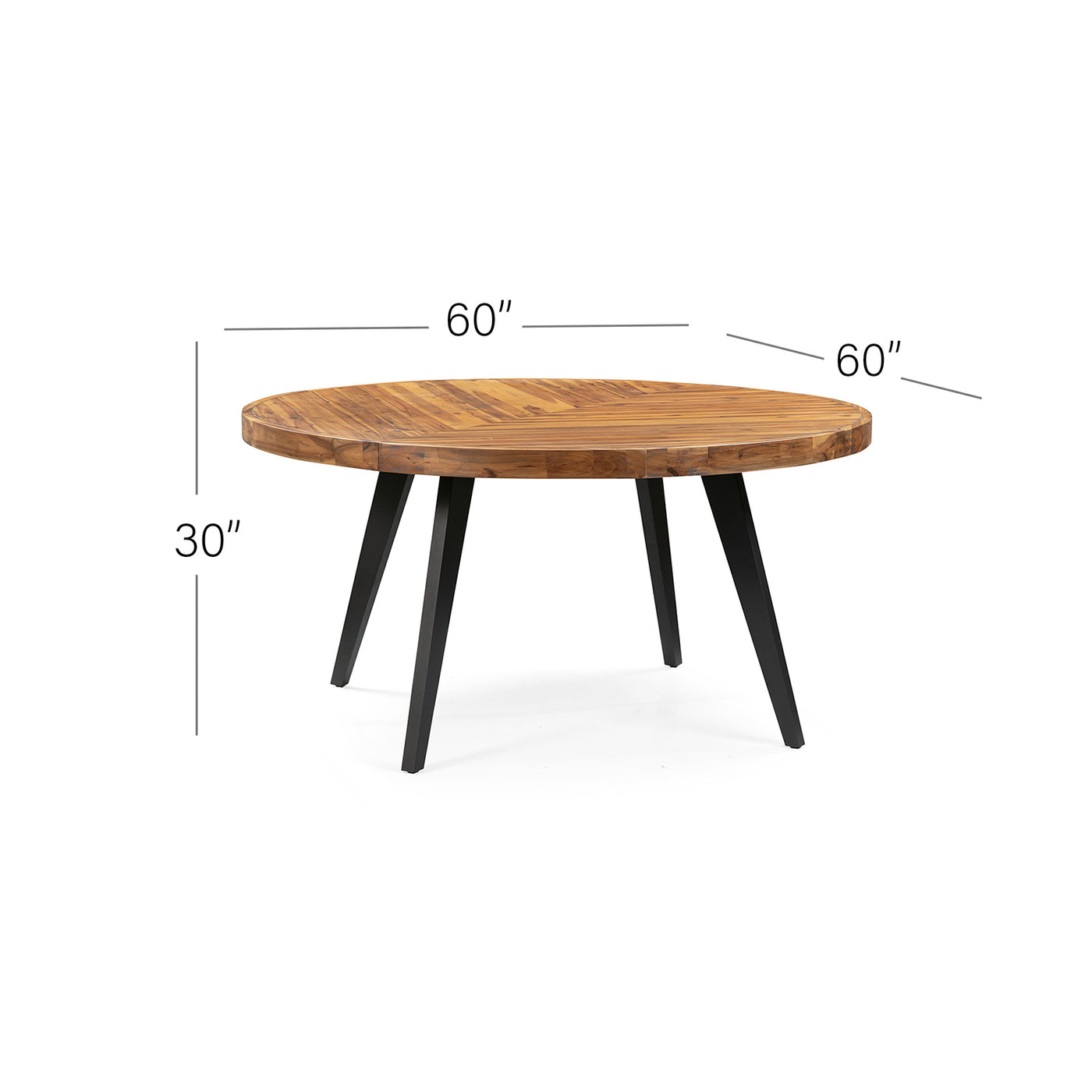 Avalon Round 8-Seat Dining Table—Large