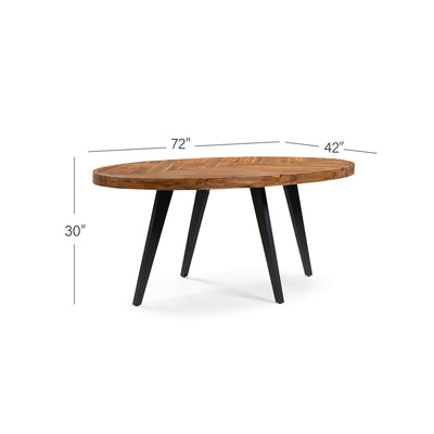 Avalon Oval Dining Table