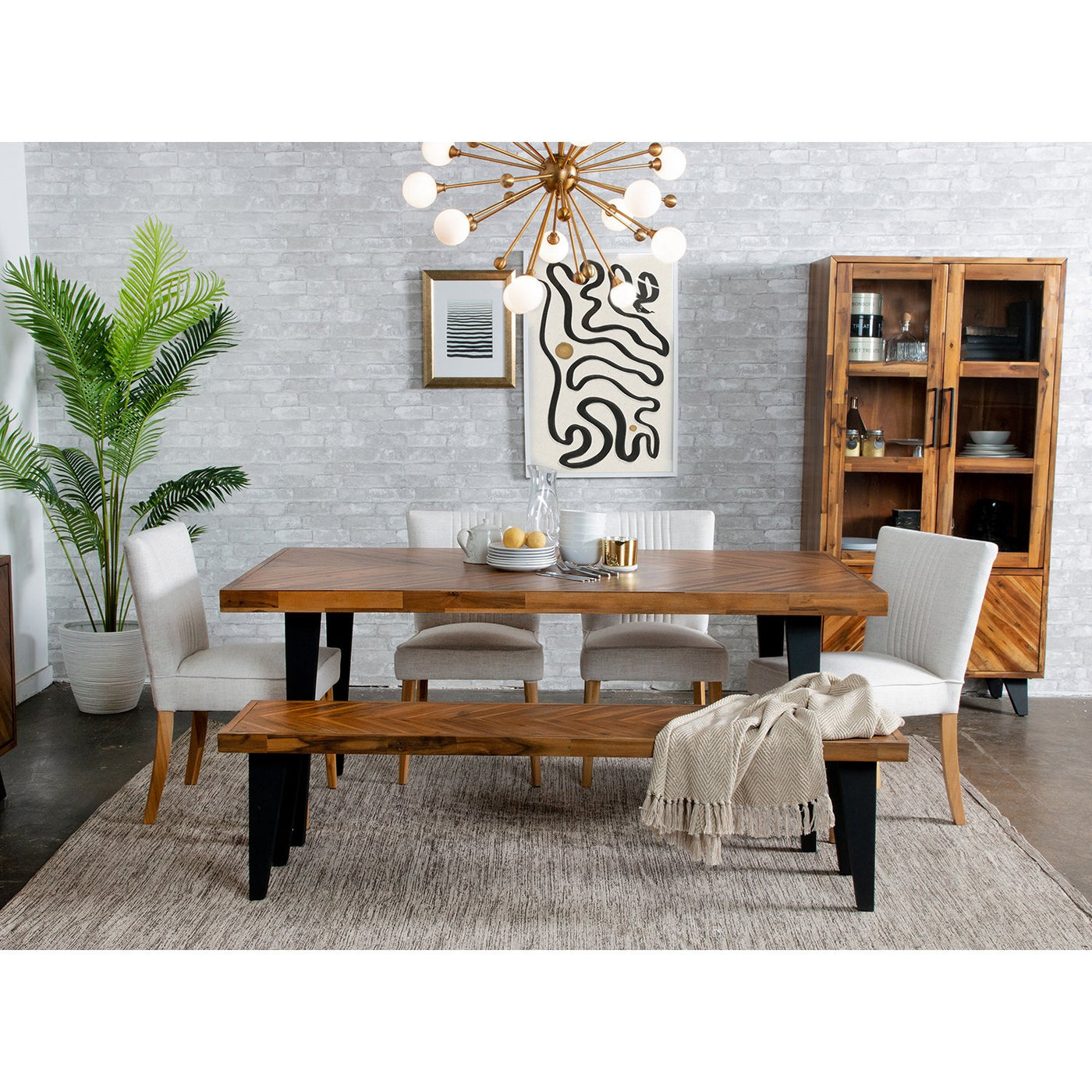 Avalon 8-Seat Rectangular Dining Table—Large