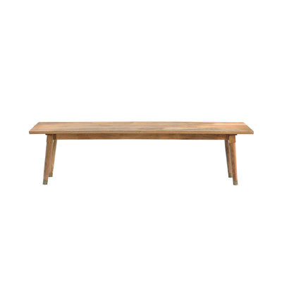 Clio Dining Bench in Light Honey Finish—Large