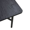 Svart 55" Dining Bench in Black Oak