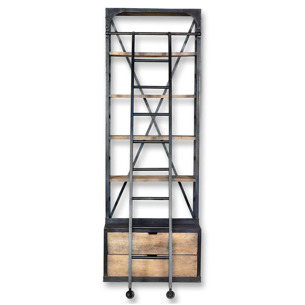 Industrial Single Hutch with Ladder