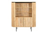 Lunas Wide Bookshelf in Mango Wood