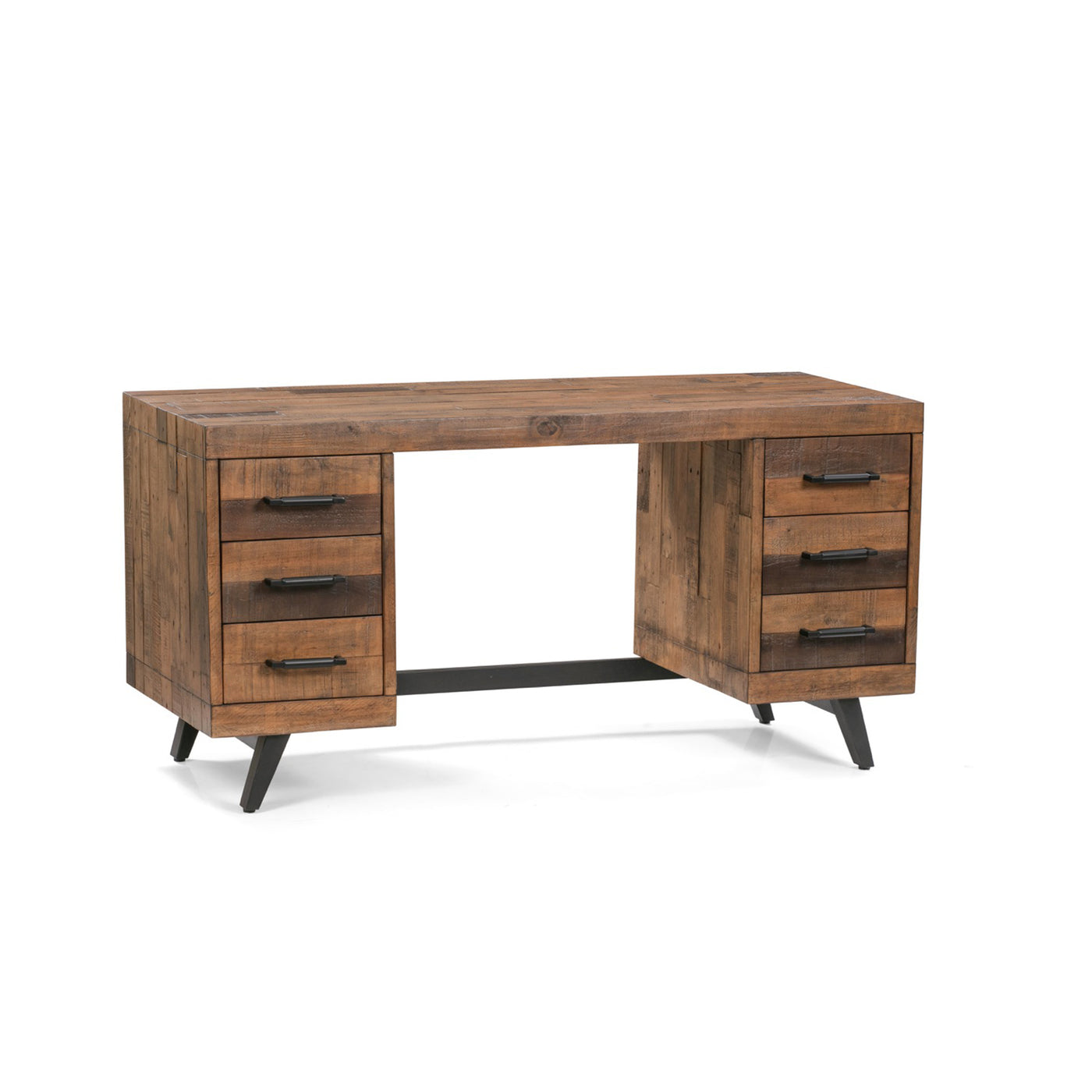 Dixon Wooden Desk in Natural Finish