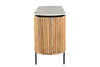 Lunas Dining Buffet in Mango Wood & White Marble