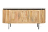 Lunas Dining Buffet in Mango Wood & White Marble