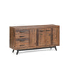 Dixon 4-Drawer Dining Room Buffet in Natural Finish