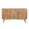 Clio Wood Buffet Cabinet in Light Honey Finish