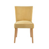 Capri Velvet Fan Back Dining Room Chair