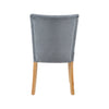 Capri Velvet Fan Back Dining Room Chair