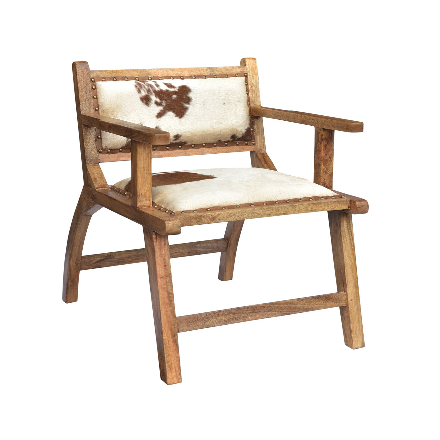 Lela Cowhide Armchair