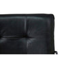 Ibra Buffalo Leather Armchair in Black