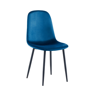 Clay Dining Chair in Velvet