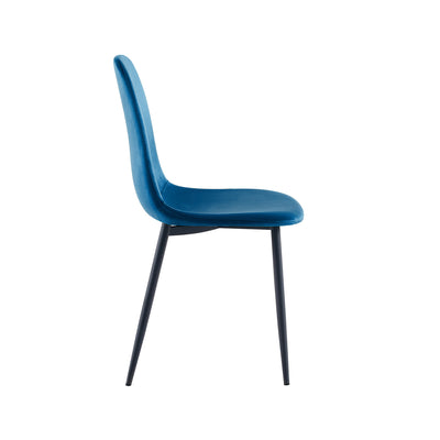 Clay Dining Chair in Velvet