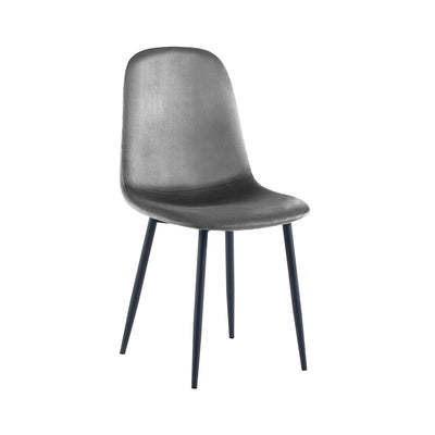 Clay Dining Chair in Velvet