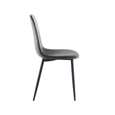 Clay Dining Chair in Velvet