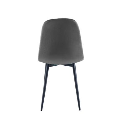 Clay Dining Chair in Velvet