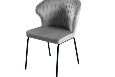 Uriel Dining Chair in Velvet