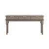 Grace Narrow Console Table in Grey Finish