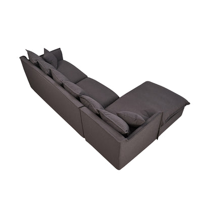 Cooper Right-Side L-Shaped Modular Sofa