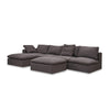 Palmer 3-Piece Right-Sectional Sofa Set