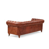 Vintage 3-Seater Leather Chesterfield Sofa