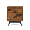 Dixon 2-Drawer Nightstand in Natural Finish