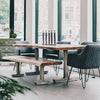 Earth 8-Seat Dining Table in Natural Finish