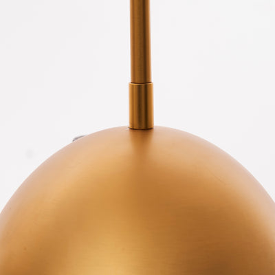 Amani Single Bulb Pendant - Brass