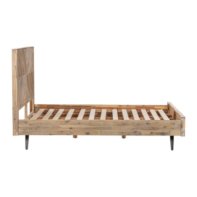 Jasmire Bed Frame in White Limewash Finish