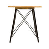 Bois et Cuir's Mosaic Series Side Table in Natural Finish