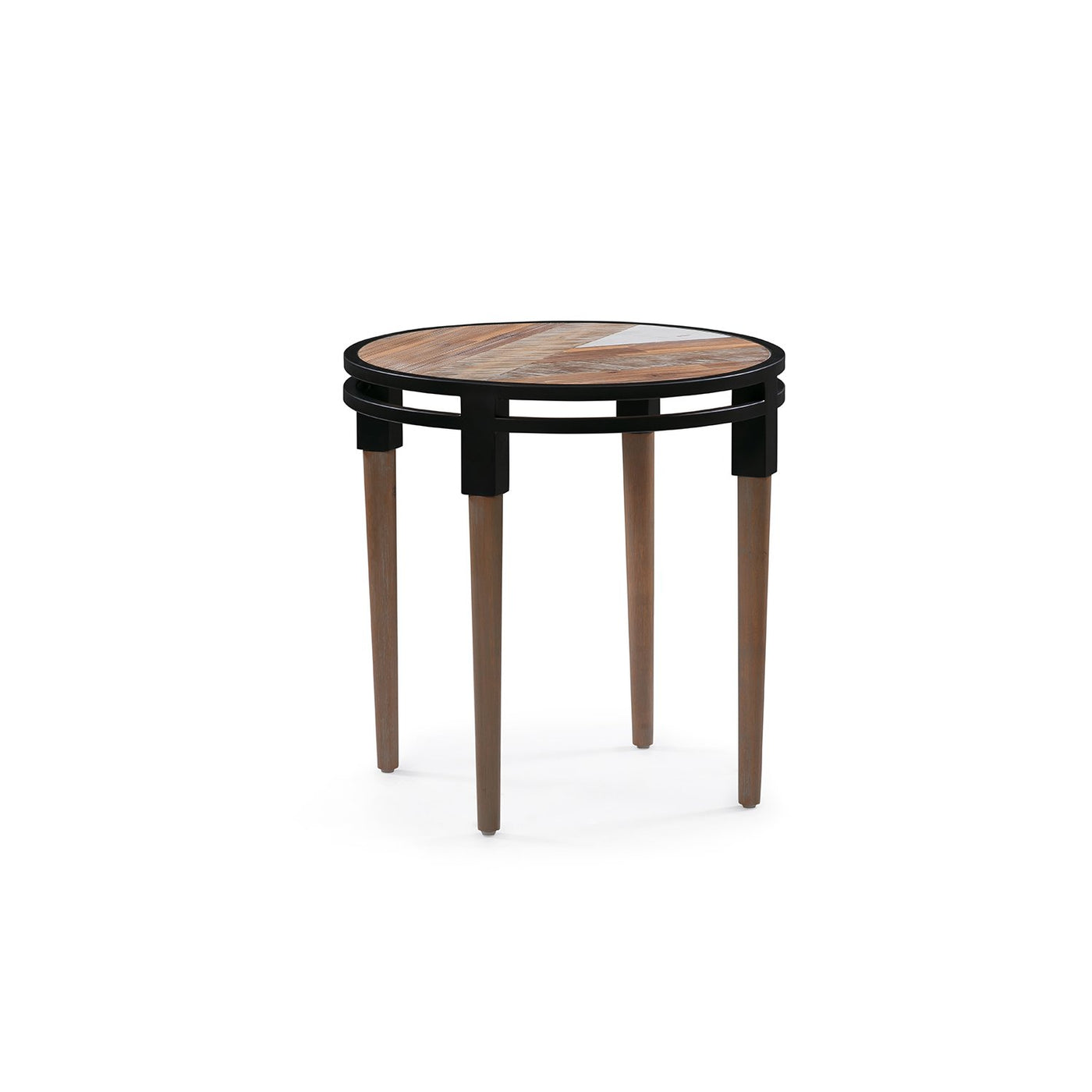 Medley End Table in Multi-Tone Natural Finish