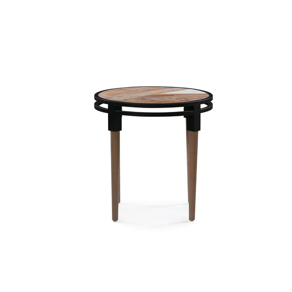 Medley End Table in Multi-Tone Natural Finish