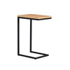 Sole c-side Table in Oak & Metal