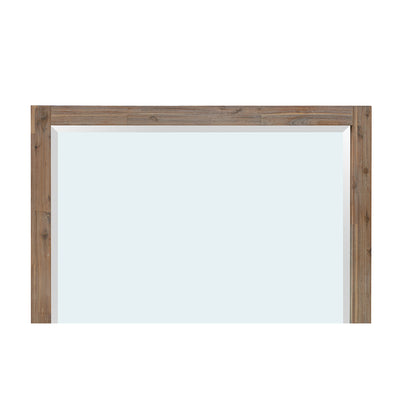 Jasmire Wall Mirror in White Limewash