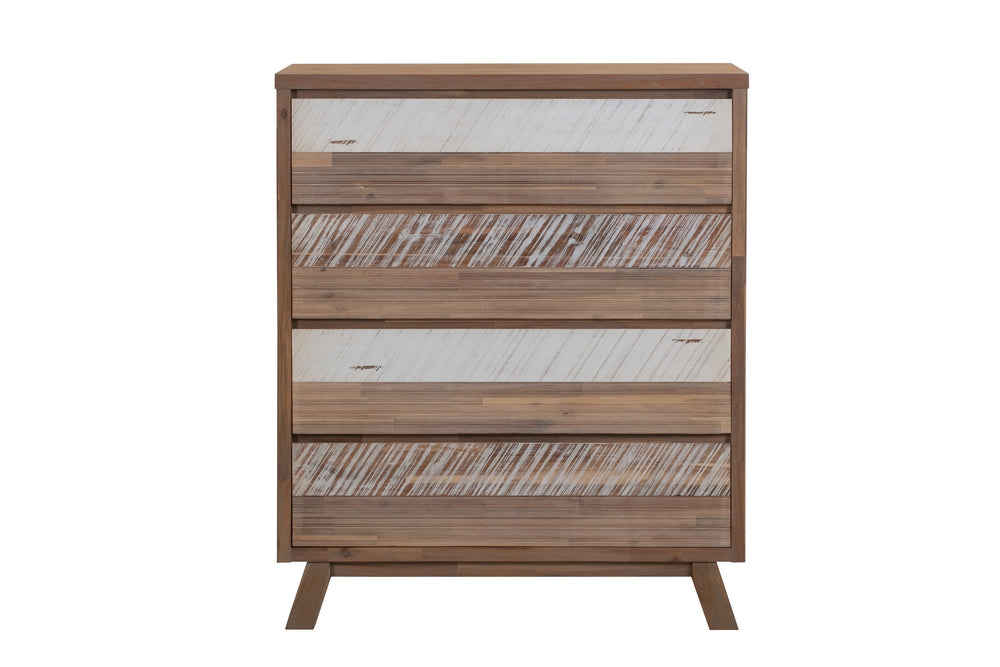 Habana Bedroom Chest White Washed Finish