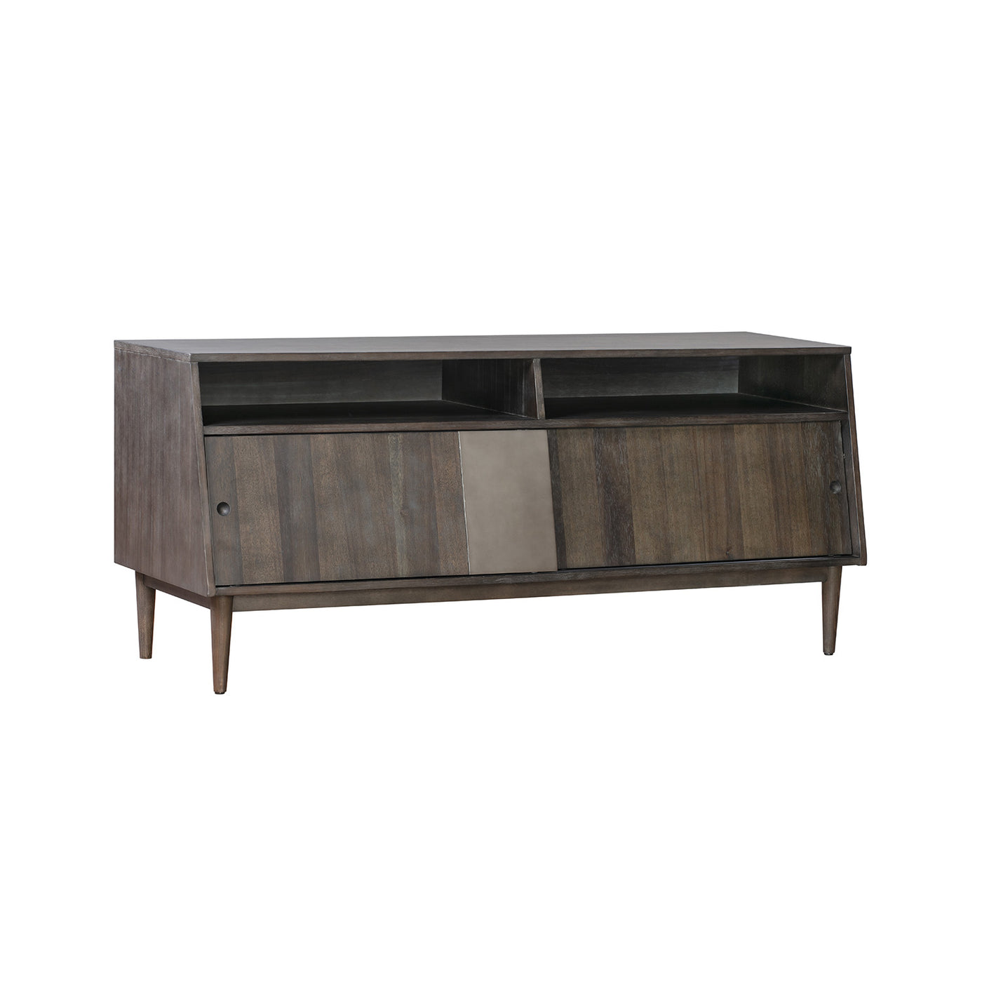 Odd Chic Home Media Unit in Dark Acacia