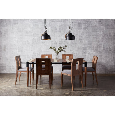 Medley 6-Seat Dining Table in Multi-tone